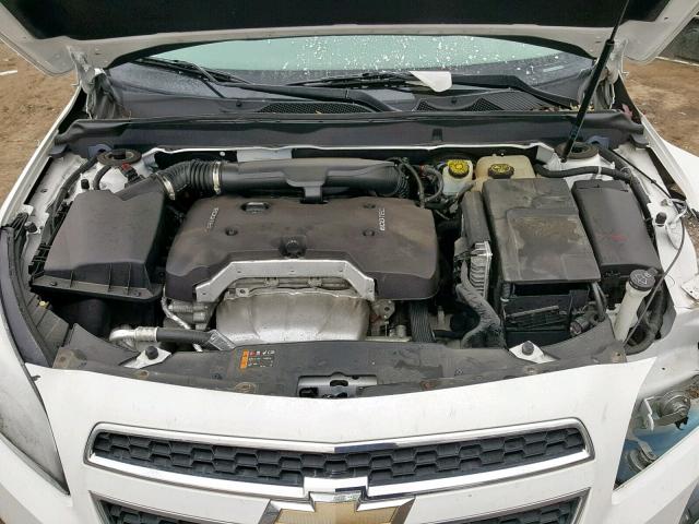 1G11C5SA0DF127437 - 2013 CHEVROLET MALIBU 1LT WHITE photo 7