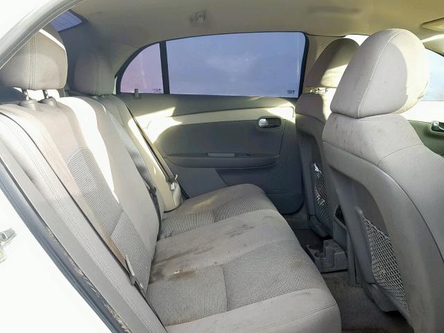 1G1ZB5E12BF160146 - 2011 CHEVROLET MALIBU LS თეთრი ფოტო 6