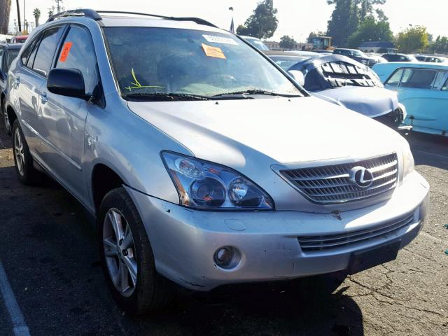 JTJGW31U982008742 - 2008 LEXUS RX 400H SILVER photo 1