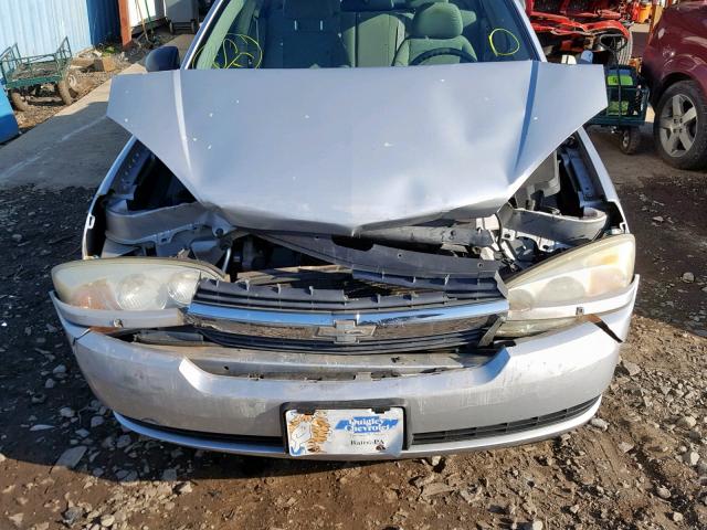1G1ZT54885F284342 - 2005 CHEVROLET MALIBU LS 银色 照片 7