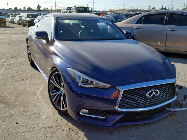 JN1EV7EK6JM342186 - 2018 INFINITI Q60 PREMIU BLUE photo 1