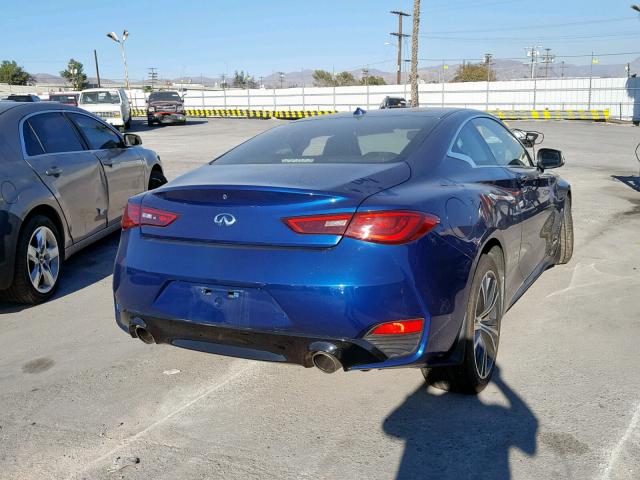 JN1EV7EK6JM342186 - 2018 INFINITI Q60 PREMIU BLUE photo 4