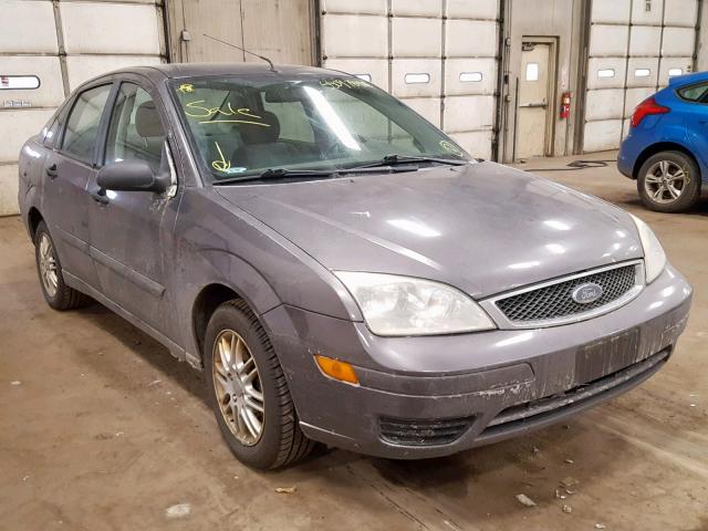 1FAFP34N75W224938 - 2005 FORD FOCUS ZX4 GRAY photo 1