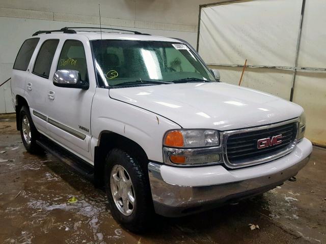 1GKEK13TX1J220774 - 2001 GMC YUKON WHITE photo 1