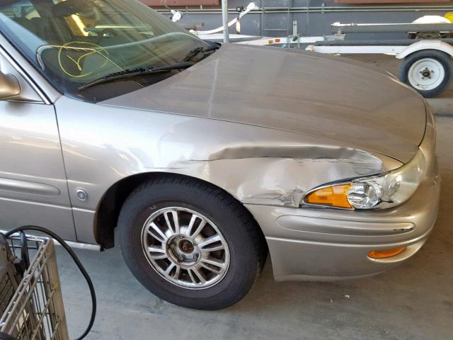 1G4HP52K434200706 - 2003 BUICK LESABRE CU GOLD photo 9