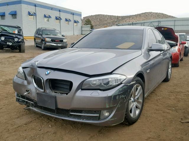 WBAXH5C56DD115113 - 2013 BMW 528 XI GRAY photo 2