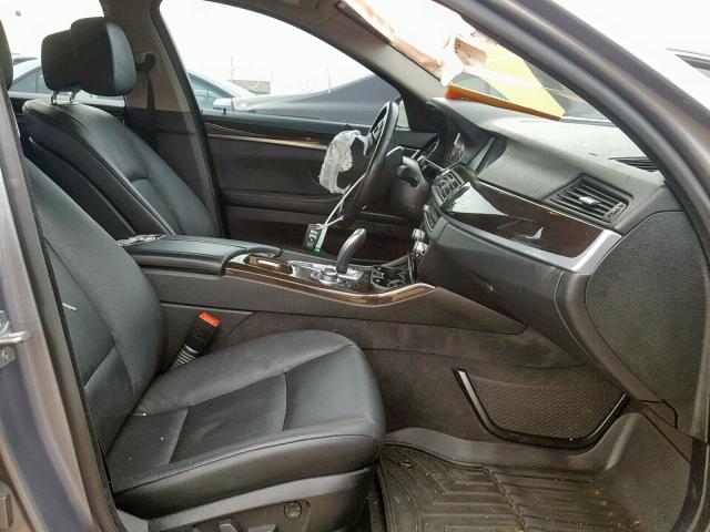 WBAXH5C56DD115113 - 2013 BMW 528 XI GRAY photo 5