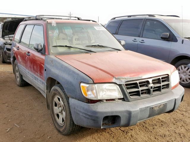 JF1SF63581G734000 - 2001 SUBARU FORESTER L RED photo 1