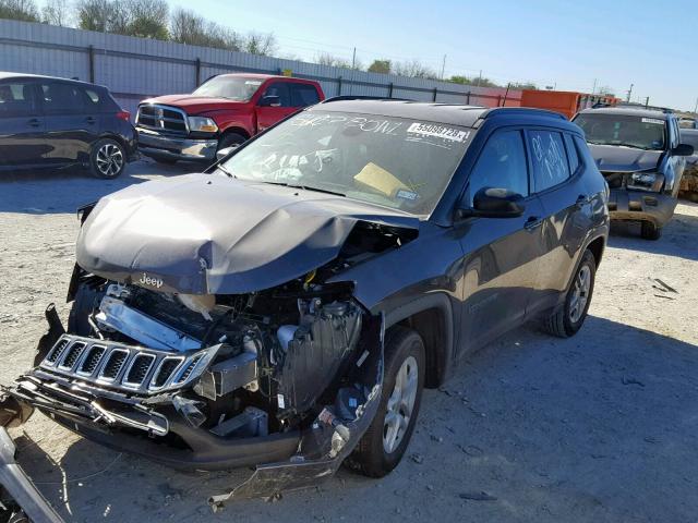 3C4NJCAB4JT411524 - 2018 JEEP COMPASS SP 石墨色 照片 2