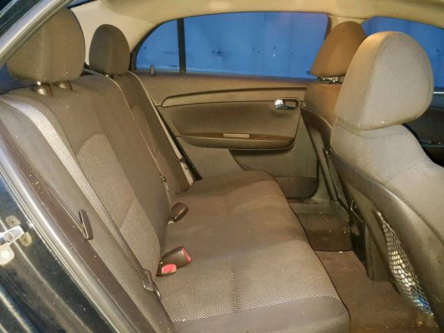 1G1ZC5E18BF101440 - 2011 CHEVROLET MALIBU 1LT 黑色 照片 6
