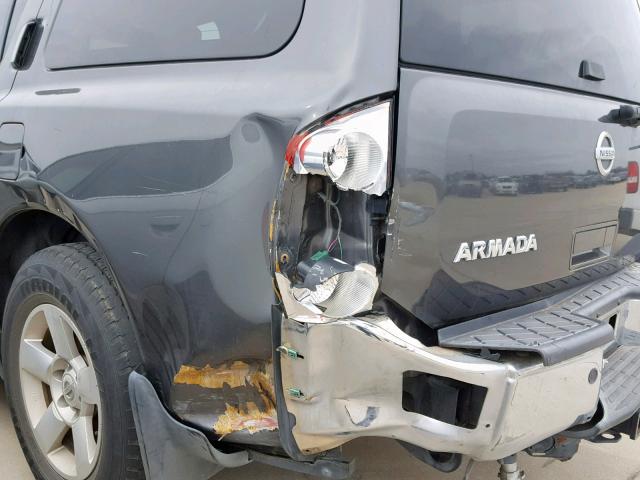 5N1AA08A86N729966 - 2006 NISSAN ARMADA SE CHARCOAL photo 9