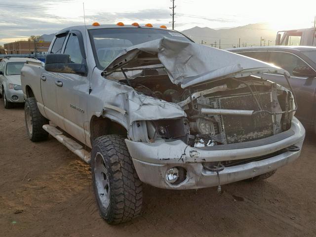 3D7LU38C74G154794 - 2004 DODGE RAM 3500 S SILVER photo 1