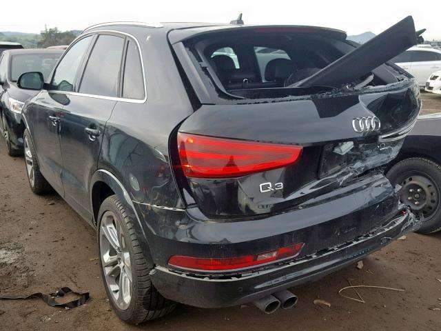 WA1GFCFS5FR003319 - 2015 AUDI Q3 PRESTIG BLACK photo 3