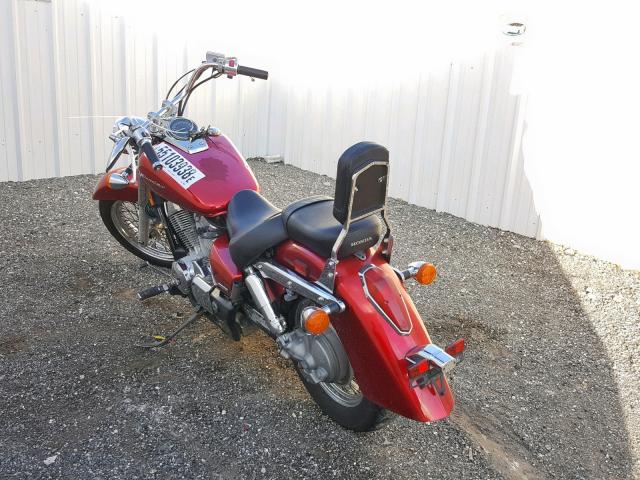 JH2RC5002BK700886 - 2011 HONDA VT750 C RED photo 3