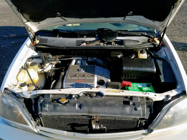 JT6HF10U4X0064943 - 1999 LEXUS RX 300 WHITE photo 7