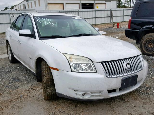 1MEHM42W68G625858 - 2008 MERCURY SABLE PREM WHITE photo 1