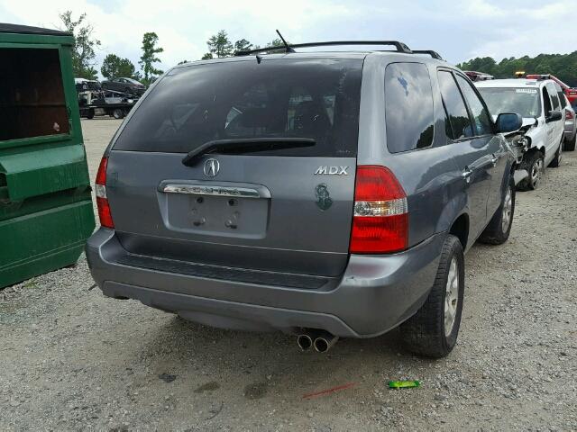 2HNYD186X1H520803 - 2001 ACURA MDX TOURIN GRAY photo 4