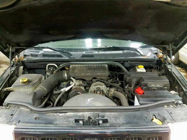 1J8HG48K46C268769 - 2006 JEEP COMMANDER BLACK photo 7