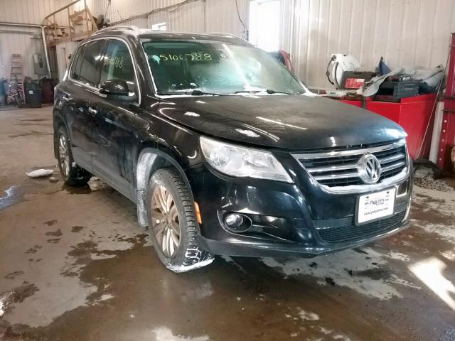 WVGBV75N89W501702 - 2009 VOLKSWAGEN TIGUAN SE BLACK photo 1