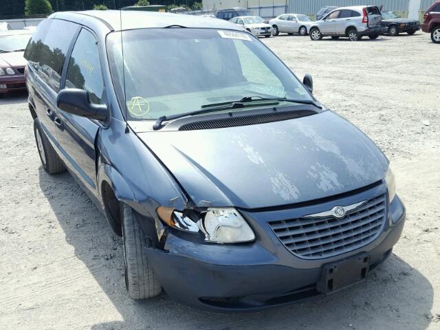 1C8GJ25B12B636773 - 2002 CHRYSLER VOYAGER BLUE photo 1