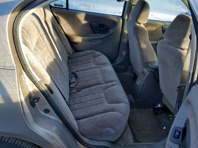 1G1NE52J3Y6340996 - 2000 CHEVROLET MALIBU LS 米色 照片 6