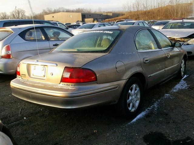 1MEFM50U82G629397 - 2002 MERCURY SABLE GS BEIGE photo 4