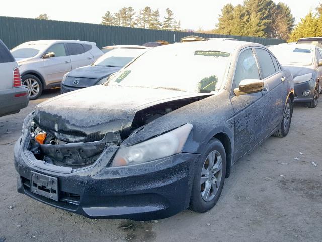 1HGCP2F45BA111026 - 2011 HONDA ACCORD LXP BLACK photo 2