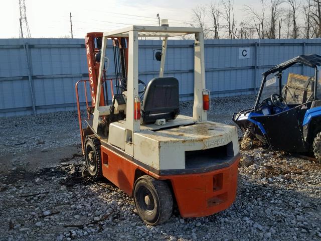 PH02A25V - 2001 NISSAN FORKLIFT TWO TONE photo 3