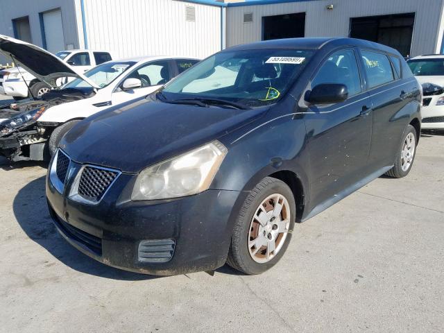 5Y2SP67079Z475909 - 2009 PONTIAC VIBE BLACK photo 2