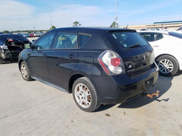 5Y2SP67079Z475909 - 2009 PONTIAC VIBE BLACK photo 3