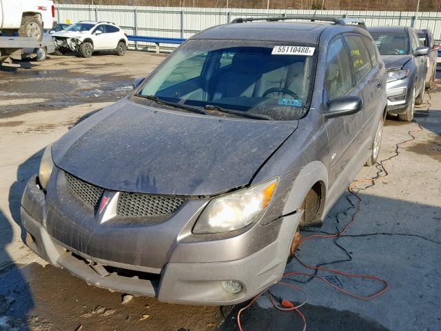 5Y2SM62844Z438122 - 2004 PONTIAC VIBE SILVER photo 2