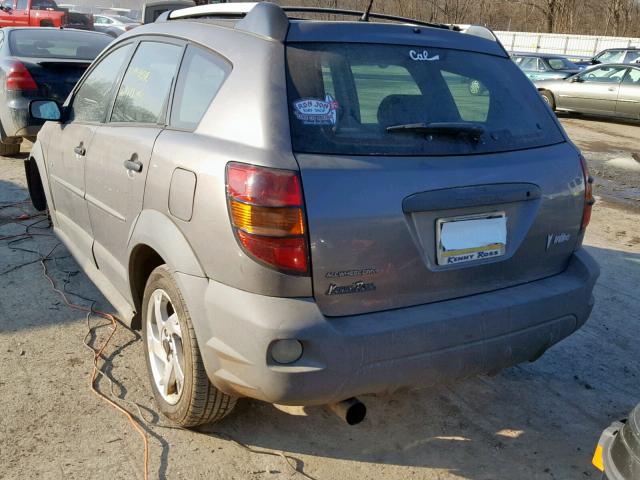 5Y2SM62844Z438122 - 2004 PONTIAC VIBE SILVER photo 3