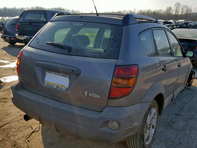 5Y2SM62844Z438122 - 2004 PONTIAC VIBE SILVER photo 4