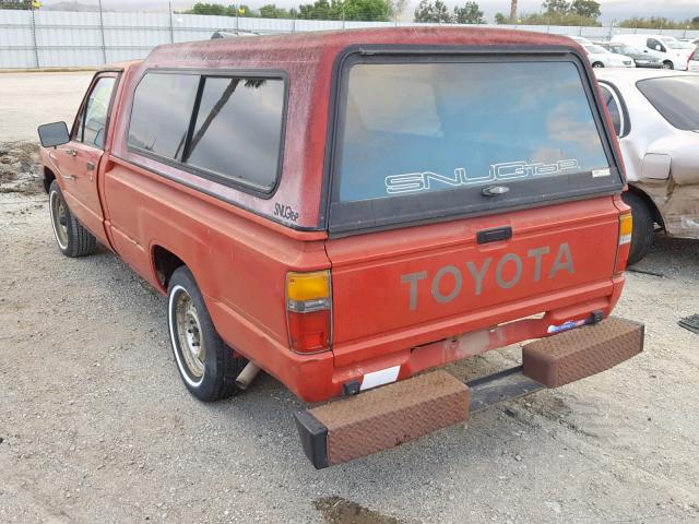 JT4RN55D2G0181162 - 1986 TOYOTA PICKUP 1/2 RED photo 3