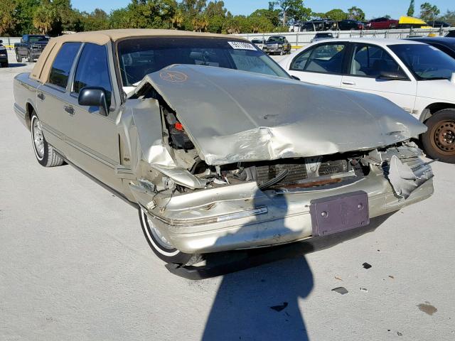 1LNLM82W7VY749108 - 1997 LINCOLN TOWN CAR S BEIGE photo 1