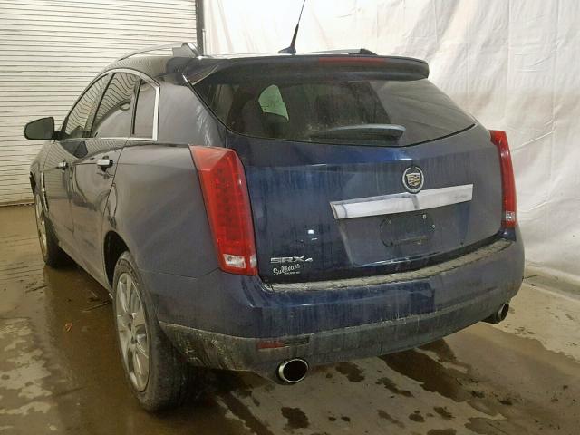 3GYFNEEY9AS650246 - 2010 CADILLAC SRX PERFOR BLUE photo 3