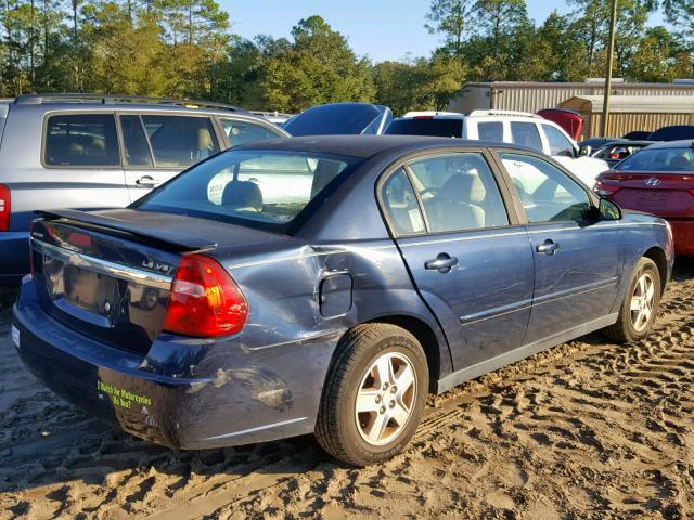 1G1ZT54864F106654 - 2004 CHEVROLET MALIBU LS 蓝色 照片 4