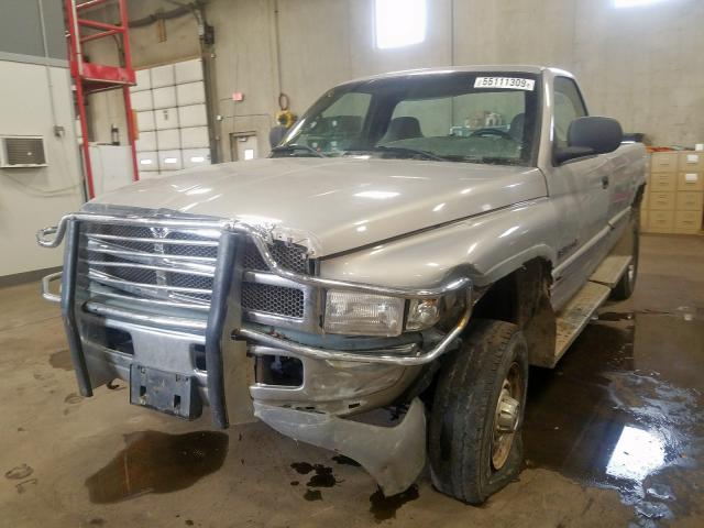 3B7KF26Z3XM530964 - 1999 DODGE RAM 2500 GRAY photo 2