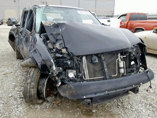 1GCDSCF9XC8141750 - 2012 CHEVROLET COLORADO L BLACK photo 1