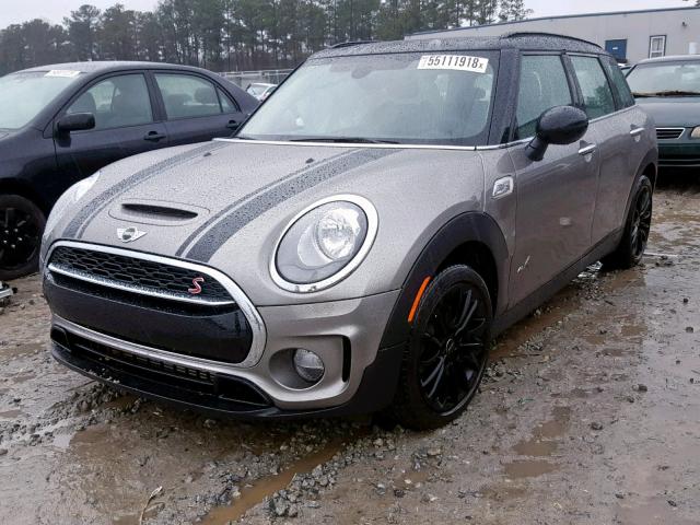 WMWLU5C57J2G02549 - 2018 MINI COOPER S C GRAY photo 2