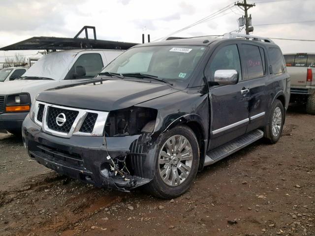 5N1AA0NE0FN618366 - 2015 NISSAN ARMADA PLA BLACK photo 2