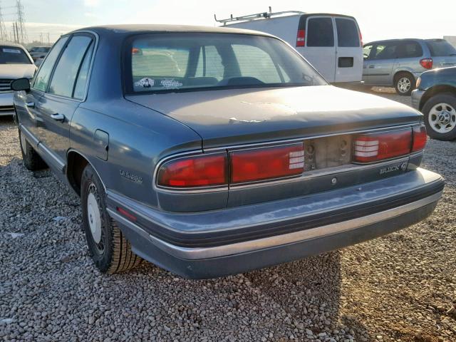 1G4HP52K5TH444602 - 1996 BUICK LESABRE CU GREEN photo 3