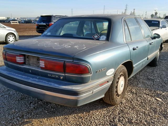 1G4HP52K5TH444602 - 1996 BUICK LESABRE CU GREEN photo 4