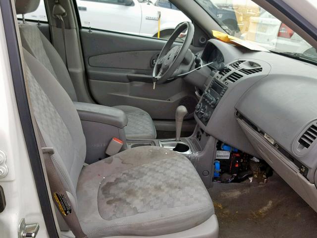 1G1ZT54844F124411 - 2004 CHEVROLET MALIBU LS 白色 照片 5