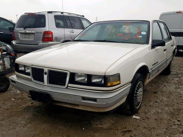 1G2NE54U3JC694091 - 1988 PONTIAC GRAND AM WHITE photo 2