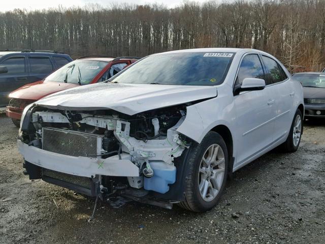 1G11C5SL1EF157999 - 2014 CHEVROLET MALIBU 1LT WHITE photo 2