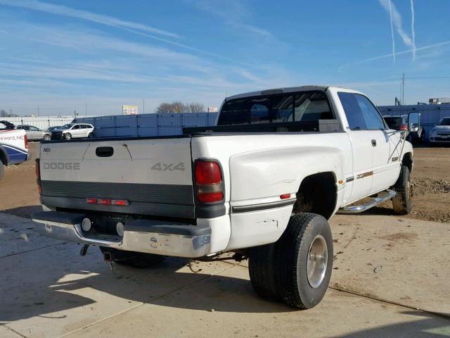 3B7MF33D8VM515266 - 1997 DODGE RAM 3500 WHITE photo 4