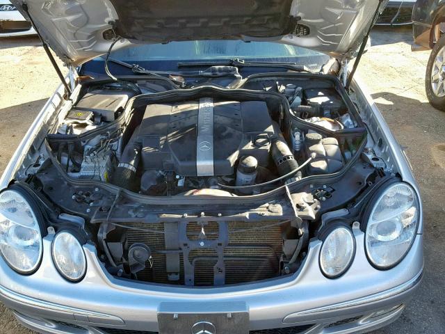 WDBUF65J34A472468 - 2004 MERCEDES-BENZ E 320 SILVER photo 7