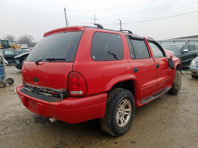 1D4HS48N43F628782 - 2003 DODGE DURANGO SLT  photo 4