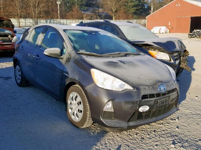 JTDKDTB36E1066043 - 2014 TOYOTA PRIUS C GRAY photo 1